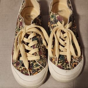 ROCKET DOG Women's Floral Canvas Sneakers - 8.5